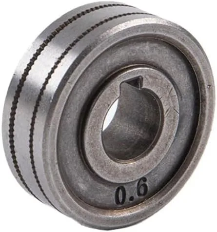 Vista 5 de MIG MAG Rodillo de alimentación de soldadura Rueda de transmisión de alambre 0.024 in 0.031 in 0.039 in Knurl K Groove para acero Aluminio Flux Cord
