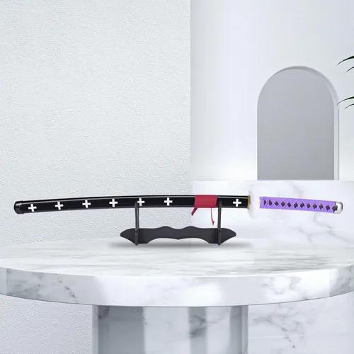 Vista 6 de Anime Sword 41 inch,Zorowado ichimonjiAnime Original Texture,for Role-Playing and Collection, with One Display Stand