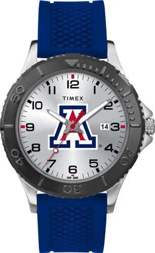 Vista 9 de Timex Tribute Men's Collegiate Gamer 42mm Watch – Georgia Bulldogs with Black Silicone Strap