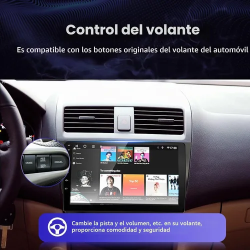 Vista 8 de Estéreo de coche para Honda Accord 7th 2003-2007 Carplay incorporado