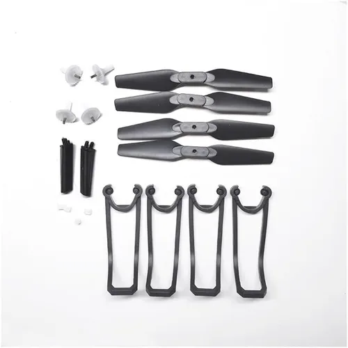Vista 3 de Fit for LS-E525 rc Quadcopter Propellers Blades Spare Parts E525 rc Fold Drone Guard Gears Main Gear(New Version E88 E525)