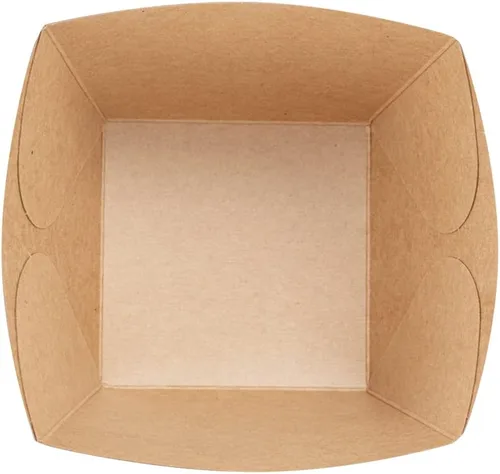 Vista 12 de Restaurantware Caja cuadrada de papel negro, 4.3 x 3.2 pulgadas, paquete de 200