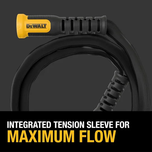 Vista 5 de DEWALT Manguera de jardín de tela de grado profesional resistente de 6 pies x 5/8 pulgadas - DXMH3306