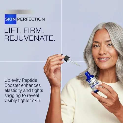 Vista 6 de Skin Perfection Uplevity - Péptido de apriete antienvejecimiento Suero Reafirmante Péptido Reafirmante Aumenta Elasticidad Añadir a cualquier
