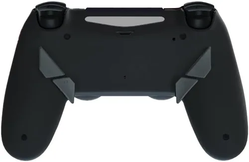 Vista 3 de HEXGAMING NEW EDGE 4 Back Buttons & Interchangeable Thumbsticks & Hair Triggers Compatible with ps4 Modded Controller with Paddles - Mysterious Black