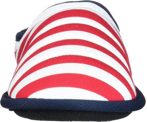Vista 2 de Dearfoams - Zapatillas de zueco para niños y niñas, diseño de estrellas y rayas