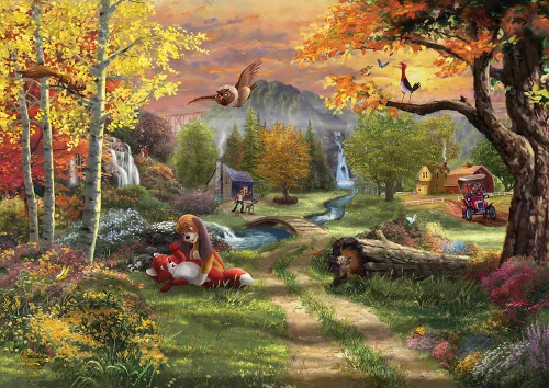 Vista 40 de MIGHTYPRINT Disney – La Bella Durmiente – Princesa Aurora y el Príncipe Felipe – Arte de pared duradero de 24 x 17 pulgadas – No hecho de papel