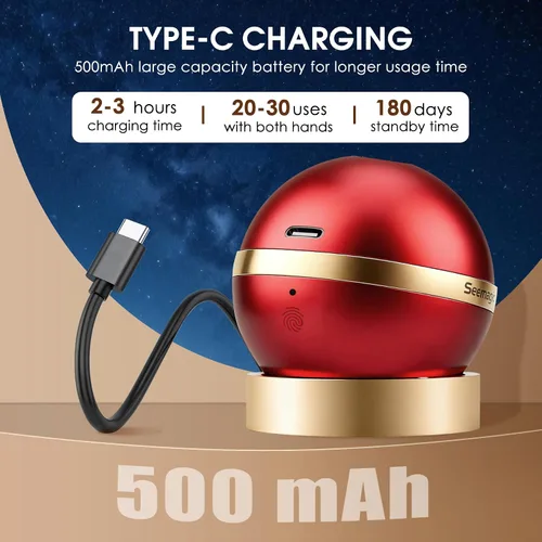 Vista 6 de Cortauñas eléctrico, 2 en 1, cortaúñas eléctrico automático con luz LED, 2 velocidades, recortador de uñas de regalo para adultos mayores estudiantes