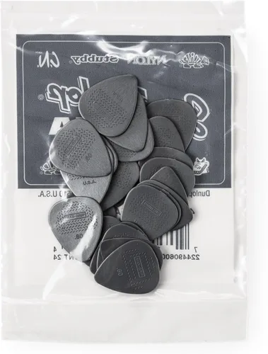 Vista 6 de Jim Dunlop Max-Grip® - Público estándar de nailon de 0.02 in, paquete de 24