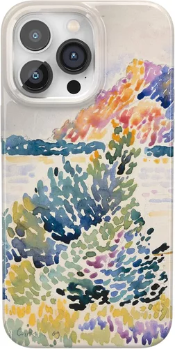 Vista 118 de Casely iPhone 14 Pro Case All Boo'd Up Purple Ghost Compatible with MagSafe Classic Ultra Thin Design