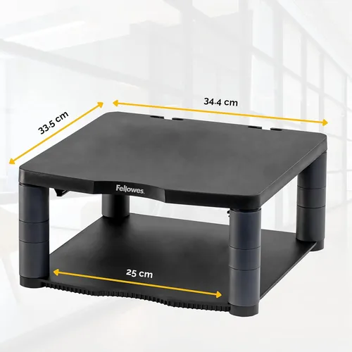Vista 3 de Fellowes Soporte de monitor de altura ajustable de alta calidad