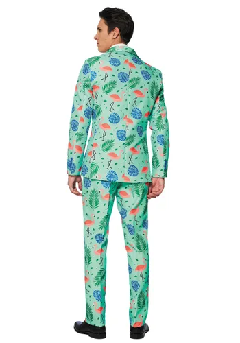 Vista 2 de Disfraz de Traje Tropical para Hombre Suitmeister Multicolor