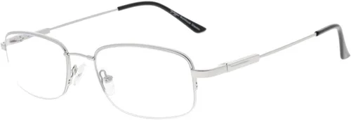 Vista 10 de Eyekepper Lentes de lectura progresivos con protección UV, 3 niveles, multienfoque, para hombres y mujeres, marco de memoria flexible (negro, +1.00)