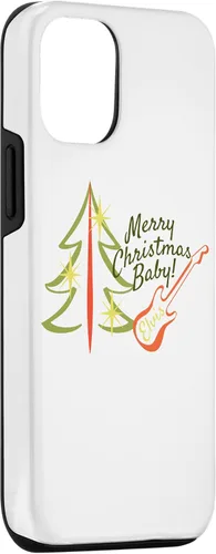 Vista 3 de iPhone 14 Elvis Presley Oficial Feliz Navidad Baby! Funda Elvis