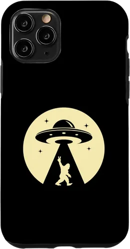 Vista 10 de iPhone 14 Alien big foot ufo nave espacial extraterrestre para hombres caso de regalo