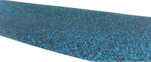 Vista 4 de Cinta de agarre con purpurina para patineta longboard de 10" x 48" Azul