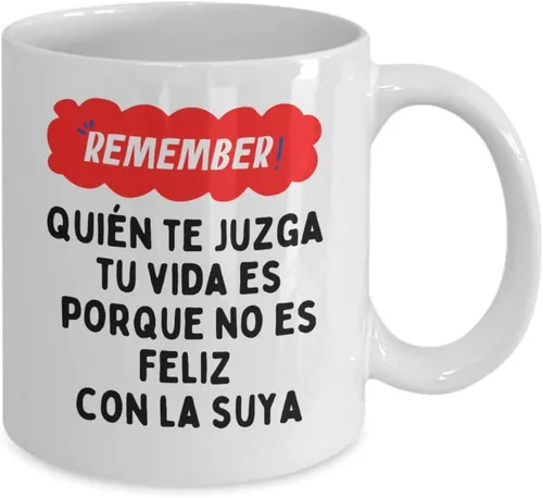 Vista 2 de Presente de cumpleaños Taza de café original taza chistoza para mama o papa, día de la madre