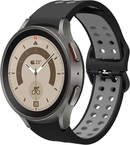 Vista 23 de VeveXiao Correa deportiva compatible con Samsung Galaxy Watch 5 Pro de 1.772 pulgadas/Watch 4 Classic 1.654 pulgadas/1.811 pulgadas, sin huecos