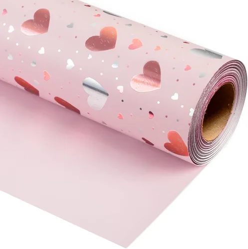 Vista 20 de Burymento Papel de regalo de tablero de ajedrez azul, papel de regalo para cumpleaños, baby shower, San Valentín, día de la madre, graduación, boda