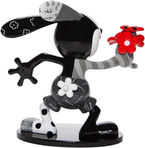 Vista 3 de Enesco Disney by Romero - Figura de Britto Oswald el conejo de la suerte, 7 pulgadas, multicolor