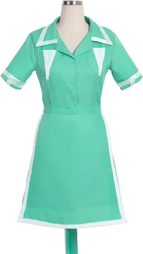 Vista 2 de Twin Peaks Cosplay traje adulto criada vestido por encargo camarera Cosplay vestido