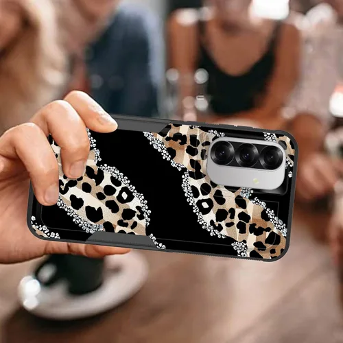 Vista 512 de Funda para Galaxy A14 5G, resistente de doble capa híbrida de policarbonato duro, goma suave, a prueba de golpes, funda protectora resistente