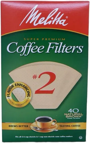 Vista 8 de Simply Charmed Dachshund - Café de cerámica para verter o gotear con caja completa de 40 filtros Melitta Brown tamaño #2