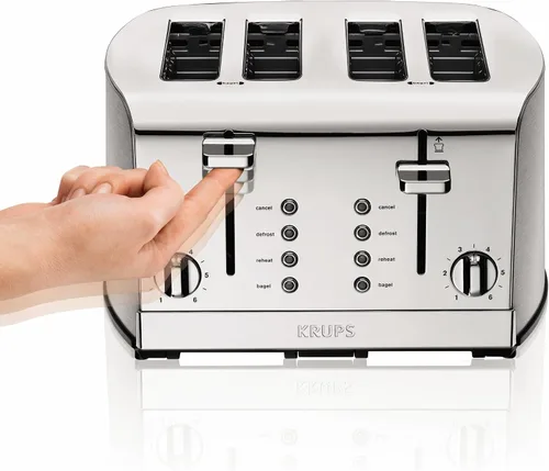 Vista 4 de Hervidor de agua Krups BW26 Cool Touch, de acero inoxidable doble