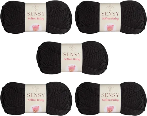 Vista 77 de Sensy Softee Hilo para Bebé, 3.5 oz, 275 yardas, Gauge 3 Light (Almendra)