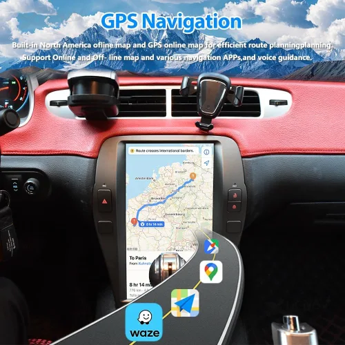 Vista 4 de XUENAV Pantalla táctil coche Radio para Chevrolet Camaro 2010 2011 2012 2013 2014 2015 reemplazo coche estéreo actualización GPS navegación