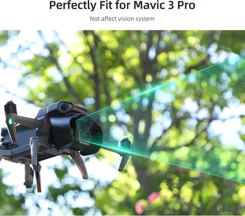 Vista 2 de Mavic 3 Pro - Parasol para lente antirreflejo, protector de lente para DJI Mavic 3 Pro Drone Accesorios