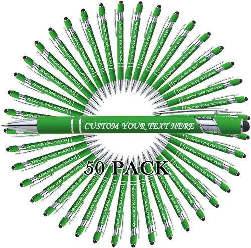 Vista 65 de VectWaby - Bolígrafos personalizados a granel, bolígrafo grabado con nombre, logotipo, lápiz capacitivo para pantallas táctiles, a granel