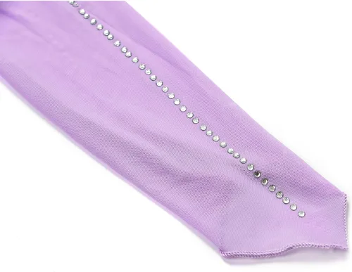 Vista 7 de Princess Dress for Girls Purple Princess Dress Up Clothes with Accessories Halloween Snow Queen Party Cosplay