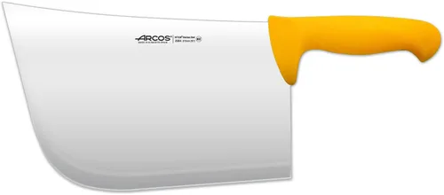 Vista 25 de Arcos Cuchillo de carnicero de acero inoxidable nitrum de 7 pulgadas y hoja de 7.480 in. Cuchillo de carnicero profesional. Mango ergonómico de Negro