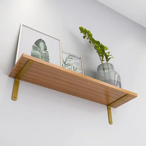 Vista 5 de Pxzybd Soporte de estante en forma de L, soporte de estante de metal, soportes angulares de bricolaje, con tornillos, soportes flotantes montados