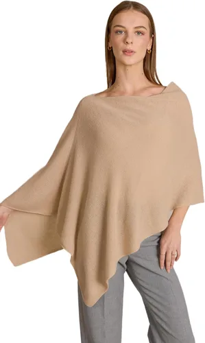 Vista 15 de CLAUDIA NICHOLE by Alashan Poncho estilo vestido, 100% cachemira Ejército/1032