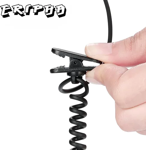 Vista 4 de Auricular de policía de 0.138 pulgadas/1 pin solo escucha tubo acústico auricular para altavoz remoto micrófono Motorola Kenwood radio de 2 vías FBI