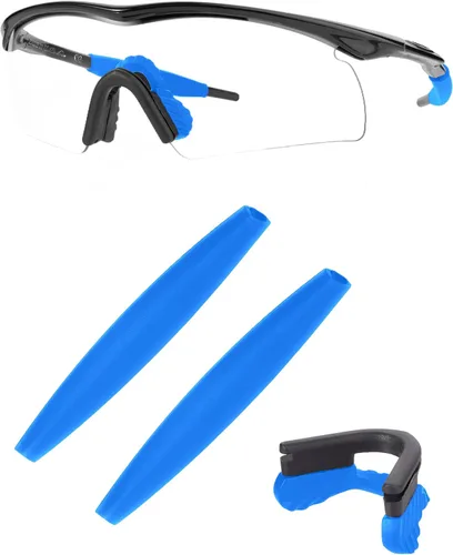 Vista 25 de Kits de goma de repuesto para gafas de sol Oakley M Frame Heater/ M Frame Sweep/M Frame Strike/M Frame Strike/M Frame Hybrid Sunglass Negro