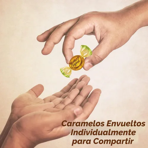 Vista 5 de Needzo Caramelo duro con centro relleno de manzana, caramelos compartibles envueltos individualmente, caramelos gourmet