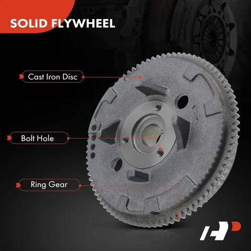 Vista 6 de A-Premium Rotor de volante compatible con Polaris Sportsman 400 500, Big Boss 500, Magnum 500, Ranger 500, Scrambler 500, Worker 500, ATP 500