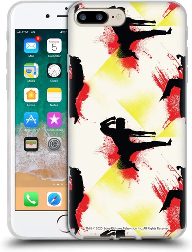 Vista 152 de Head Case Designs Funda de gel suave con licencia oficial de Cobra Kai Gold Medal Graphics compatible con Apple iPhone 7 Plus/iPhone 8 Plus