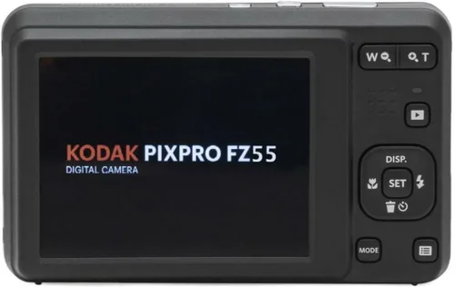 Vista 4 de Paquete de cámara digital con zoom óptico KODAK PIXPRO FZ55 (Azul) con estuche para cámara, tarjeta de memoria de 32 GB y batería (2 paquetes)