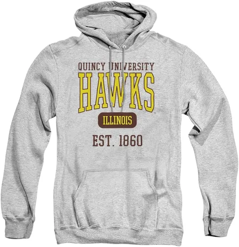Vista 394 de LOGOVISION Colección de sudaderas con capucha unisex con diseño oficial de Collegiate Est. Date para hombres y mujeres