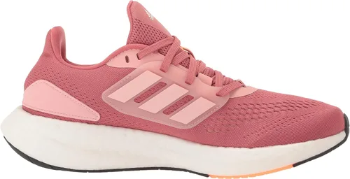 Vista 6 de adidas Tenis de correr Pureboost 22 para mujer, Nube BlancoPlata MetálicoCore Bla
