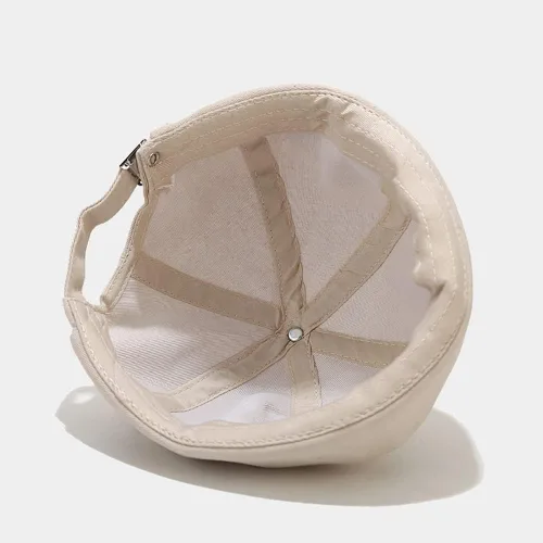 Vista 5 de Sombrero unisex de algodón elegante sin ala con hebilla ajustable Sailor Hip-Hop sin ala Skullcaps