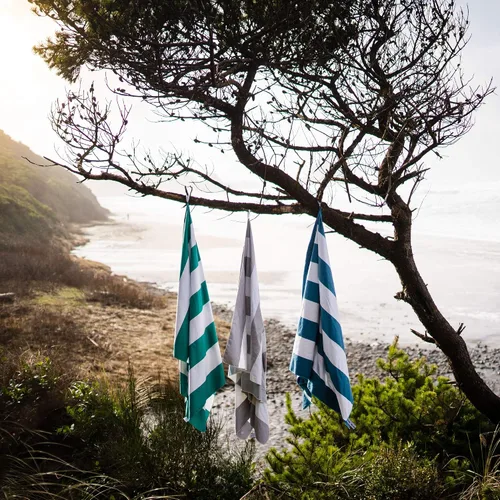 Vista 5 de Wise Owl - Toalla de playa de microfibra (7' x 4') – toalla de playa extra grande de secado rápido, superabsorbente, toalla de playa y natación