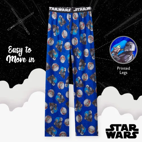 Vista 4 de Star Wars Pantalones de pijama The Mandalorian para niños