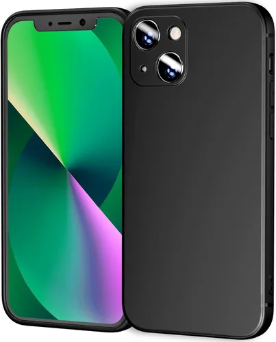 Vista 52 de TENOC Funda para teléfono compatible con iPhone 11, color negro, antihuellas, antigolpes, mate, para 6.1 pulgadas