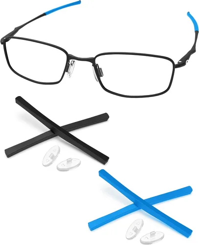Vista 26 de Kits de goma de repuesto Piezas de nariz y auriculares para Oakley Casing OX3110/Clubface OX3102 Negro
