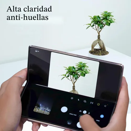 Vista 6 de Fotbor [Paquete de 2] Protectores de pantalla para Samsung Galaxy Z Fold 4, película protectora EPU flexible y suave para pantalla